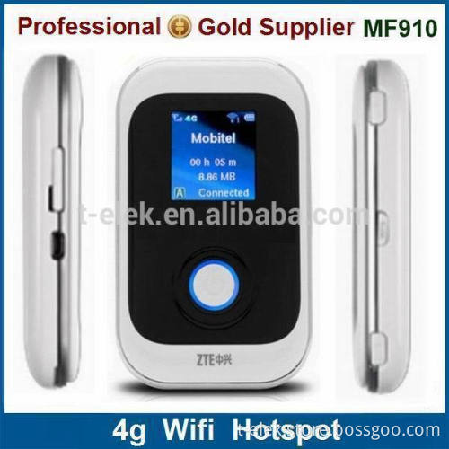ZTE MF910 MDM9200 100mbps FDD LTE 4g mini wifi hotspot